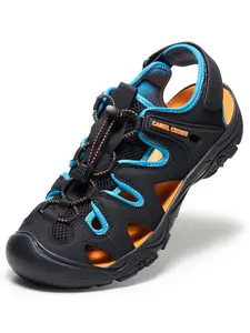 CAMEL CROWN Men's Comfortable Summer Sandals Breathable Beach Sandals Adjustable Outdoor Camping Walking Sandals Athletic Sport Sandals for Water Travel Hiking