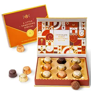 Assorted Chocolate Snack Gift Box with Edible Greeting Card for Versatile Gifting Occasions