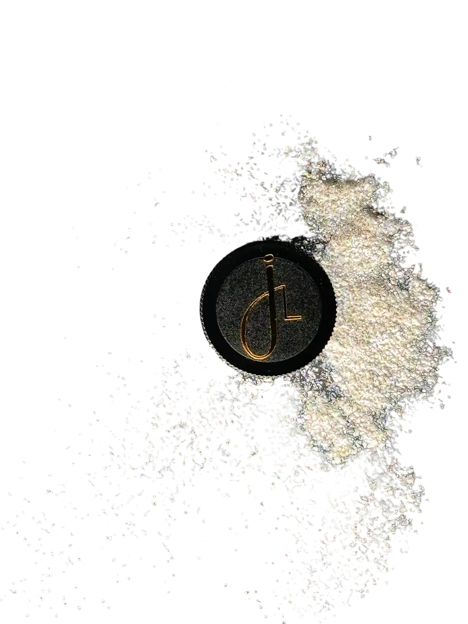 White Gold pigment Glitter