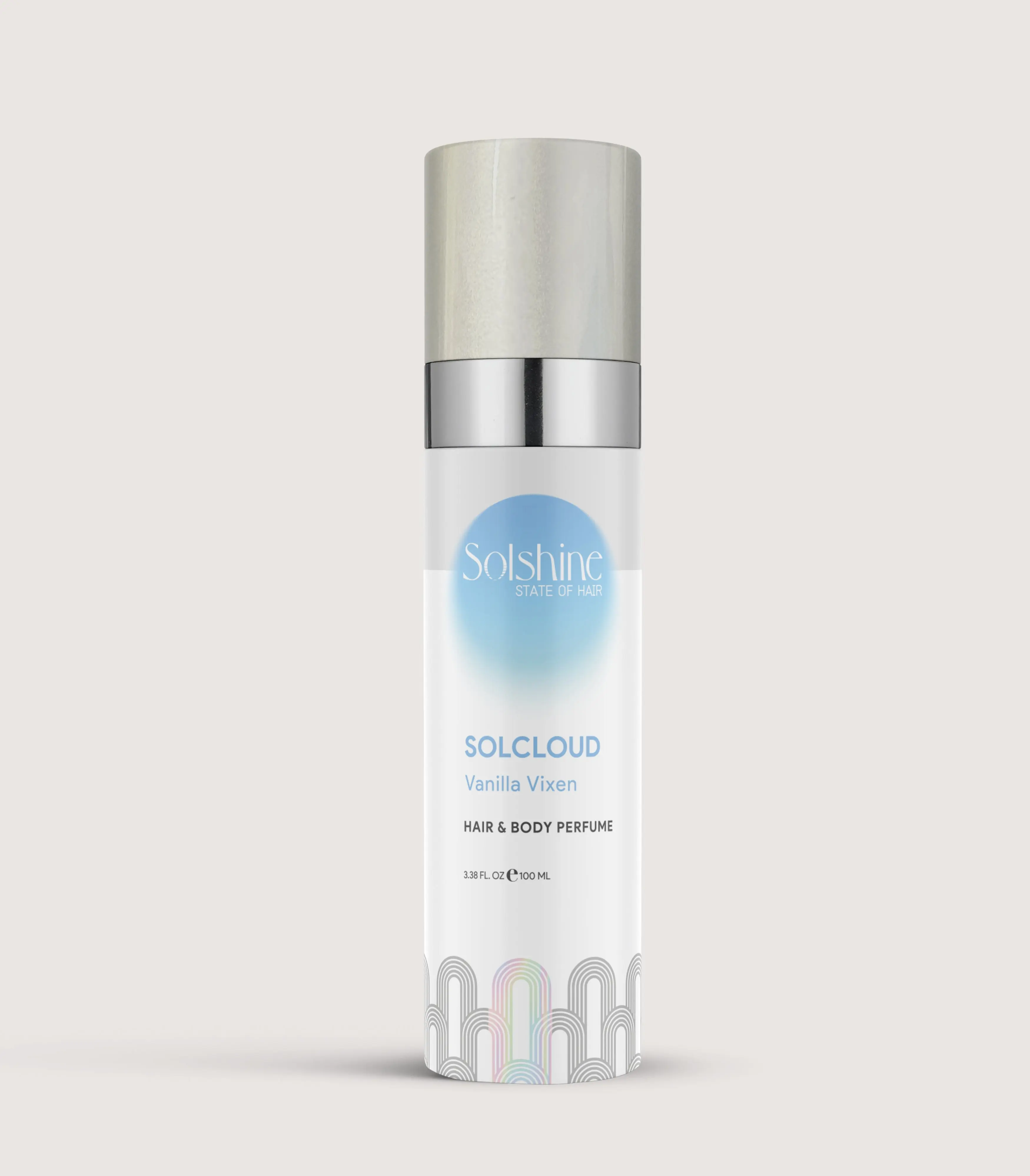 Solshine Vanilla Vixen Hair & Body Perfume - Soft Sweet Secretly Seductive Warm Creamy Vanilla Scent for All Day Wear Fragrant Mist
