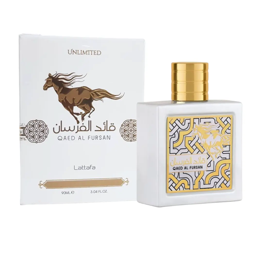 Lattafa Perfumes Qaed Al Fursan Unlimited For Women EDP 90 ml By Lattafa Long Lasting Vanilla Floral Perfume For Women Scent Aroma Fragrance
