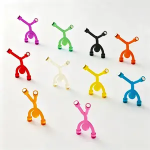 Magnetic Doll Stress-Relief Toy | Small Rainbow Magnetic Figures: Practical & Brain-Boosting | Super Strong Magnet Wall Climbers