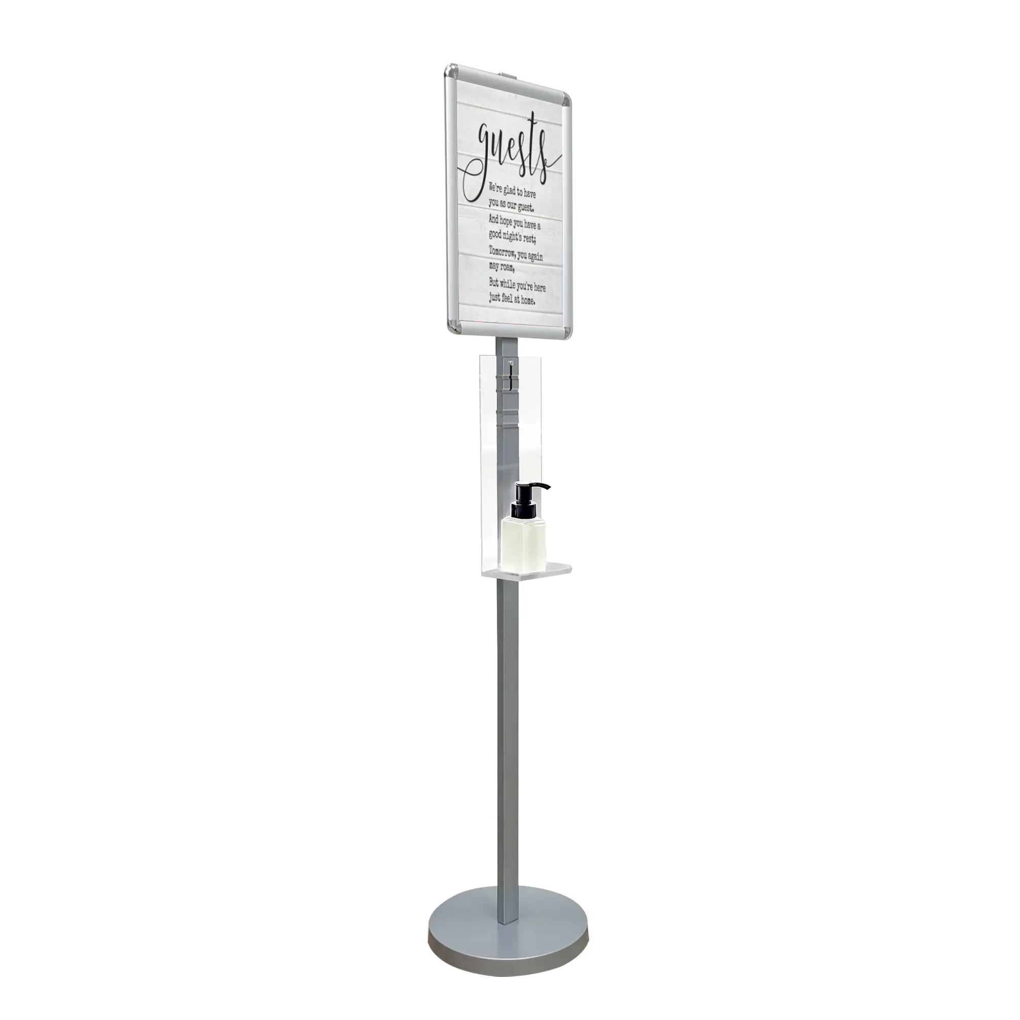 FixtureDisplays® 12.3 X 12 X 64" Poster Stand, Signage Literature Display Rack, 11X17" Graphic Snapframe 10050-NEW-NF