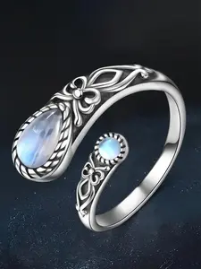 1 PC Gorgeous Marquise Cut Ring Statement Ring For Women For Wedding Engagement Party Jewelry Valentine's Day Gift