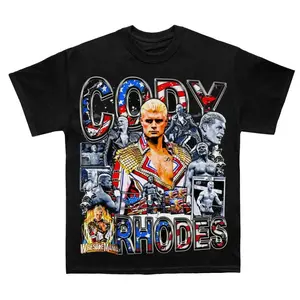 Cody Rhodes WWE Superstar T Shirt American Nightmare Fan Top HY1294