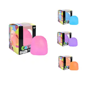 Jelly Texture Squishy Stress Balls – Super Solid Squeeze Fidget Toys for Relaxation, Great Birthday Gifts and Party Favors for Kids & Adults