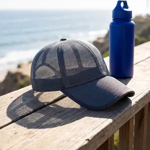 Fully Mesh Breathable Baseball Cap - Multi-Color Summer Sun Hat - Adjustable Outdoor Cap