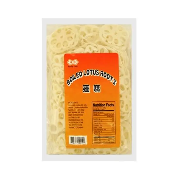 SPRING FARM Washed Lotus Root Slices 300g - Ready to Eat, Salad, Hot Pot, Stir-Fry - Fresh & Crunchy Chinese Vegetable