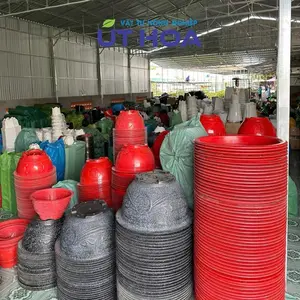 Combo 2 cái chậu nhựa cứng Truyền thống trồng cây đủ size bền chắc