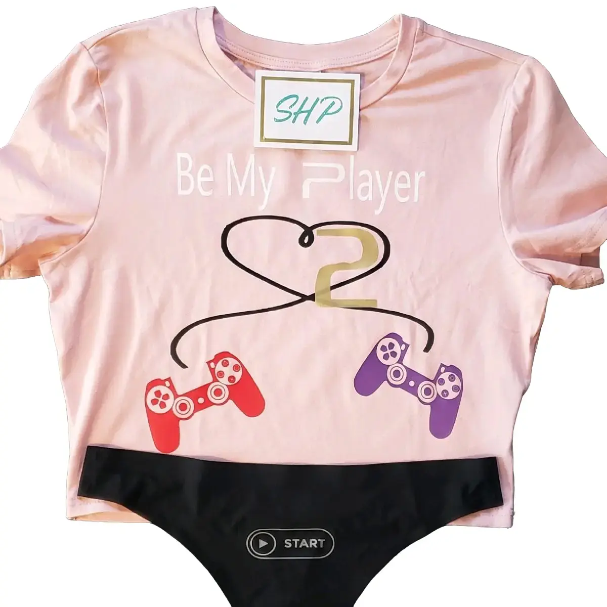 Be My Player 2 Playstation for her t-shirt or crop top