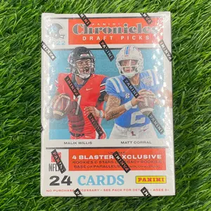 2022 Panini Chronicles Football Draft Picks Blaster
