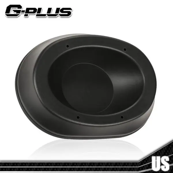 Original G-PLUS 6x9 in Car Audio Speaker Pod Adapter Box - High-Grade ABS Rear Mount with Rubber Trim & Angled Top, Car Subwoofer Enclosure for Trucks, ATV Exterior Decoration Accessories