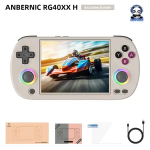 AMPOWN ANBERNIC RG40XXH Portable Game Console Linux System Joystick Effect Game Console Portable Retro Game Console