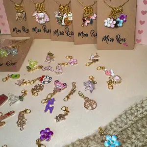 Crochet Stitch Marker Mystery Packs - Assorted Charms for Knitting and Crochet Projects