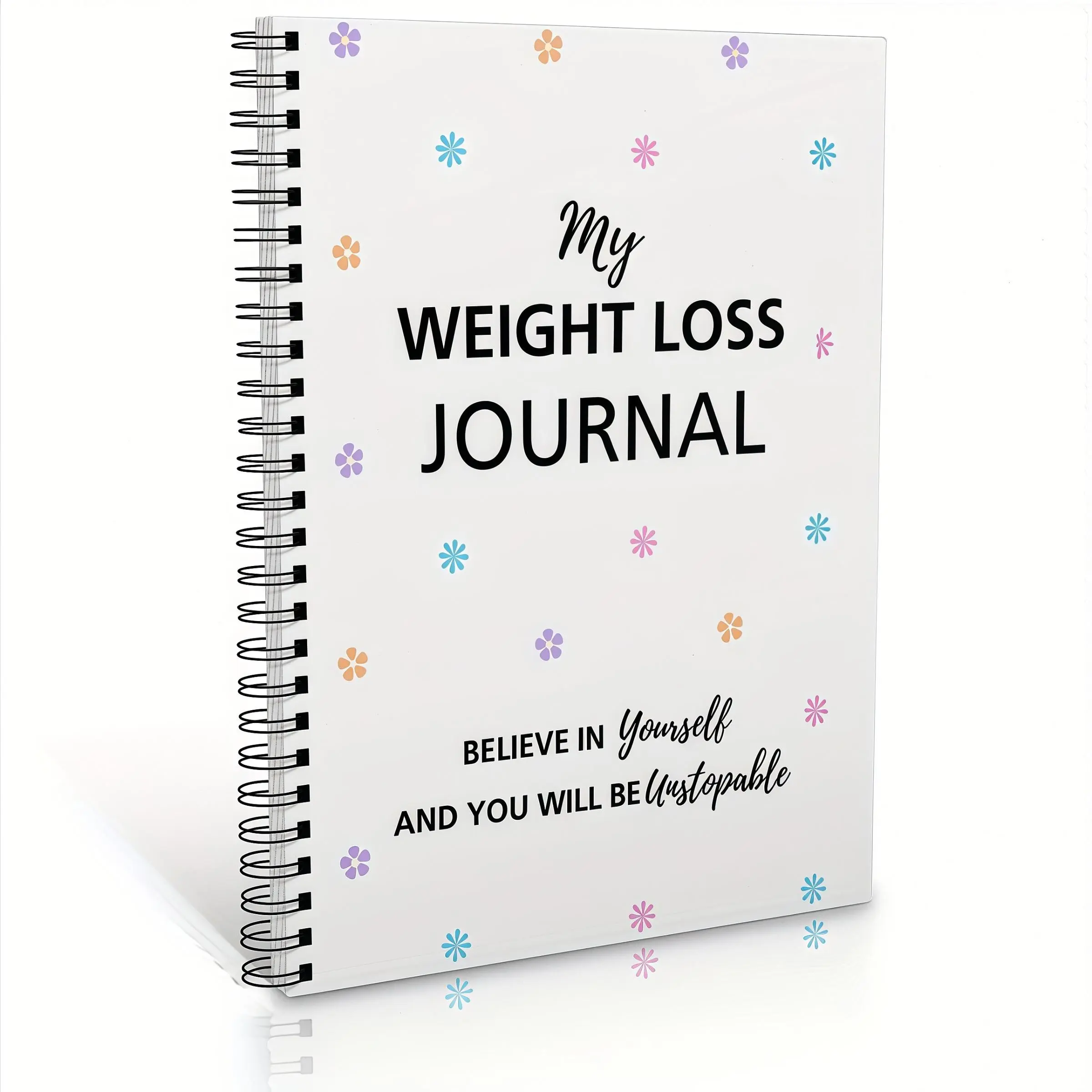 Weight Loss Journal Notebook, Professional Planning Notebook, Efficient Records Notebook, Personal Organizer Planner for Women & Men
