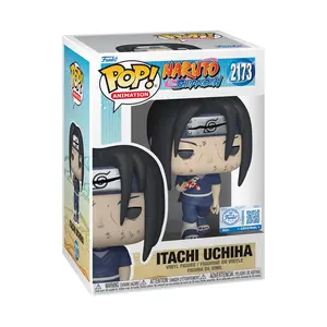 Funko Animation Naruto Shippuden Itachi Uchiha Vinyl Figure Exclusive 2173 Collectible Model for Fans and Collectors