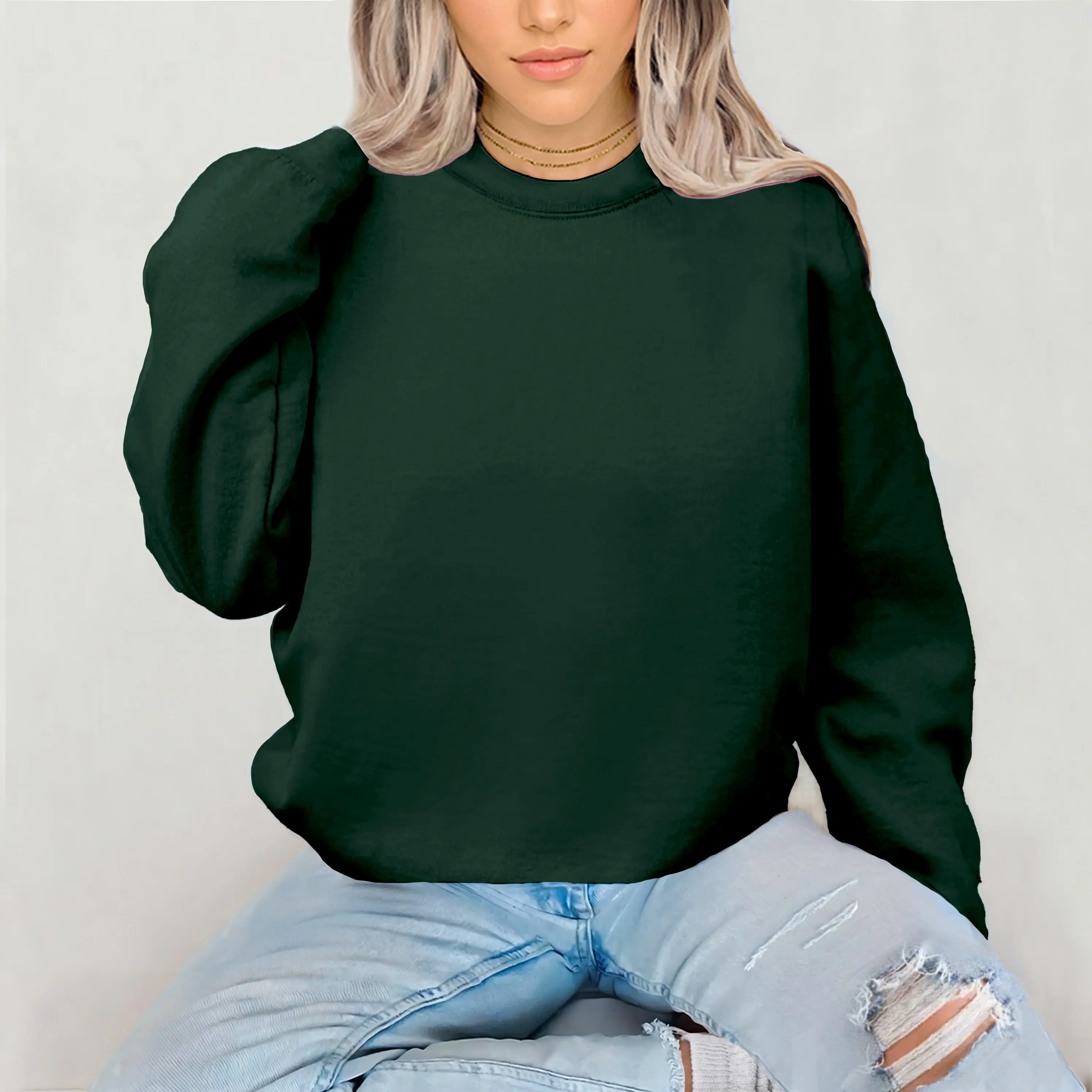 Gilden Unisex Crewneck Sweatshirt Customizable Build Your Gilden Crewneck Sweatshirt - Tailor Your Style for Casual Women's Wear or Men's Wear