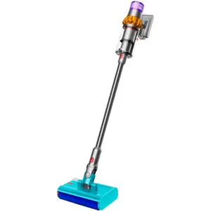 Dyson V15S Detect Cordless Stick Vacuum Cleaner Yellow Nickel Portable Lightweight Cleaning Tool for Easy On-the-Go Use