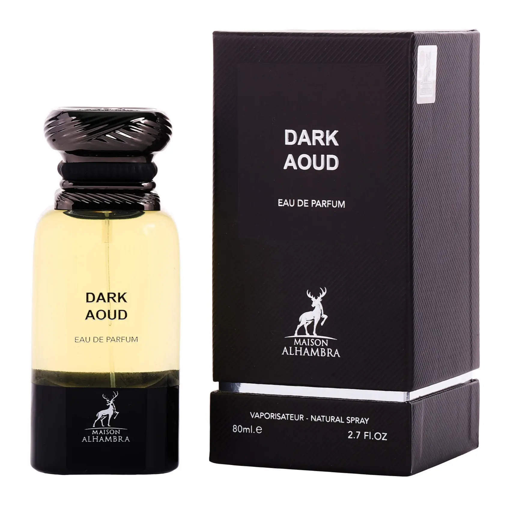 Maison Alhambra Dark Aoud for Unisex Eau de Parfum Spray, 2.7 Ounce
