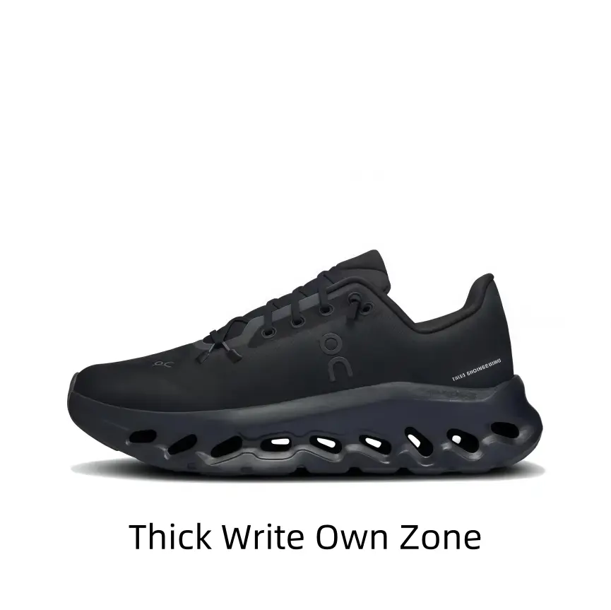 Minimalist Urban Walkers in Obsidian Black – Cloud-Like Bounce + Sock-Like Fit for Effortless Style and Performance