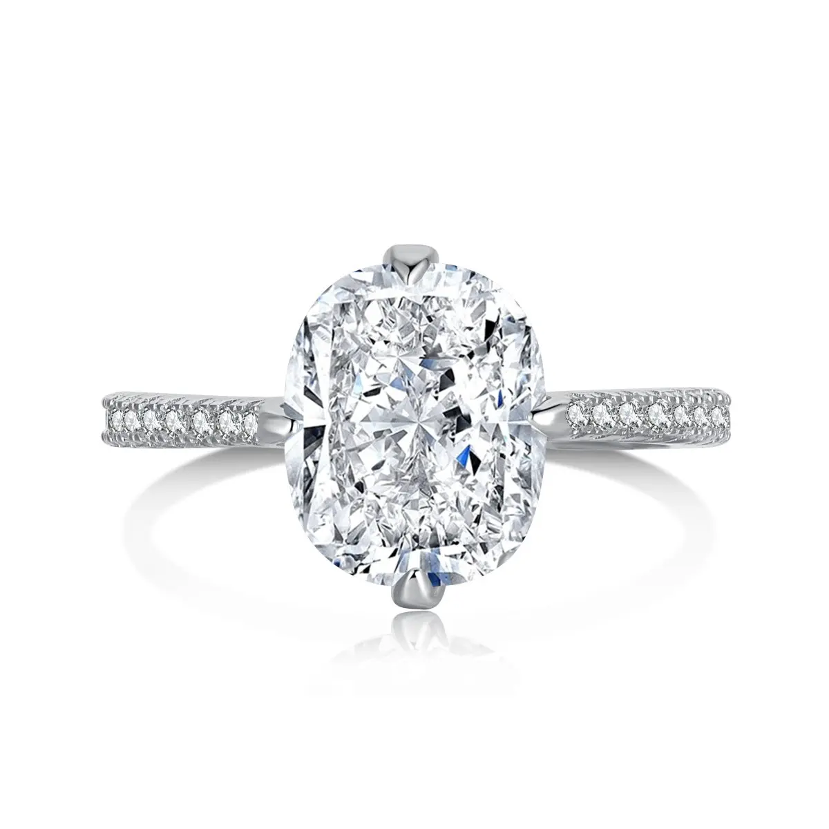 Cushion Luminary Diamond Ring