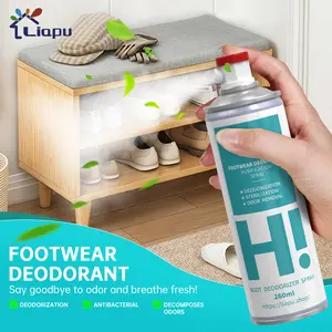 Liapu Footwear Deodorant - 260ml Shoe & Sock Purification Spray - Anti-Odor & Antibacterial Artifact for Freshness and Hygiene - Bedroom