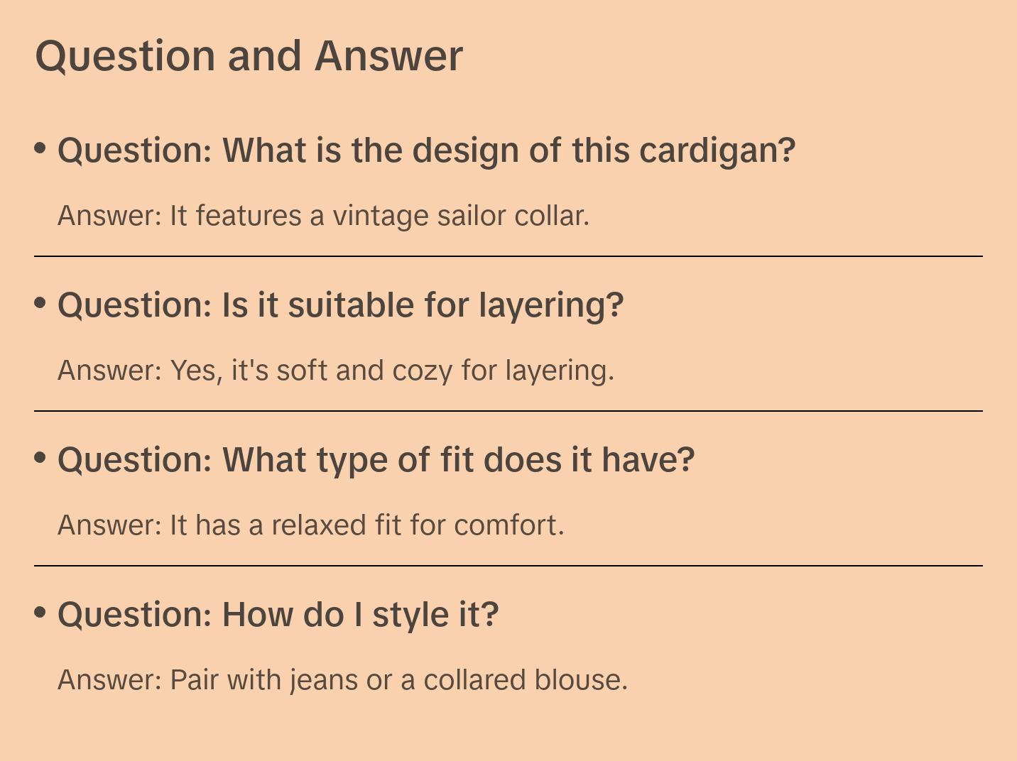 Sailor Collar Cute Sweater Cardigan