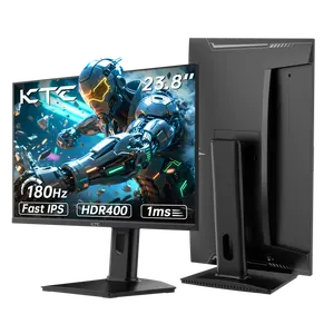 KTC 24" 2K QHD 180Hz HDR400 Gaming Monitor, Fast IPS 2560*1440p Computer Monitor, Up to 185Hz, 1ms, G-Sync/FreeSync, Height Adjustable, 2 x HDMI, 1 x DP, H24T7