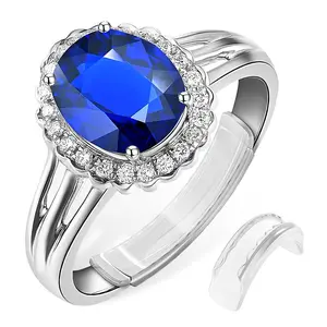 Ring Sizer Adjuster for Loose Rings, 8 Pack 8 Sizes, Ring Size Adjuster, Invisible Ring Guards for Women and Men, Ring Resizer with Polishing Cloth