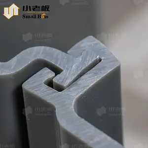 SU622 Plastic Sheet Piles Synthetic Sheet Pile Vinyl Sheet Piling with 50+ Years Service Life for Bulkhead and Seawall