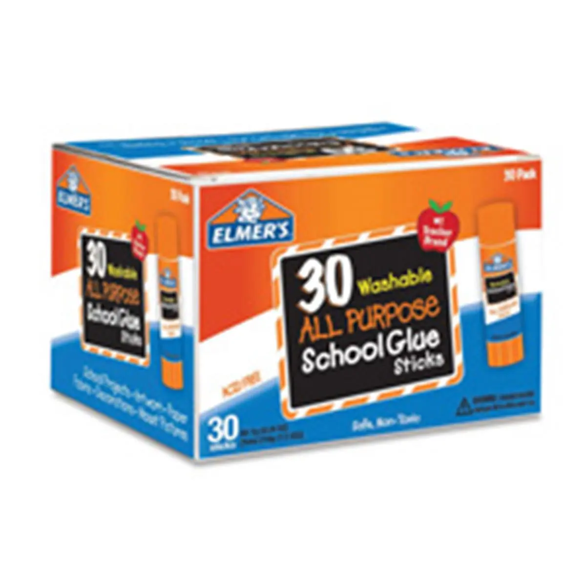212 MAIN All-Purpose Glue Sticks, 24oz, Washable, Nontoxic Acid-Free Adhesive for Tools & Hardware, School Projects