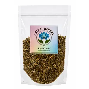 Organic St. John’s Wort Herb (c/s) – Cut & Sifted Hypericum perforatum