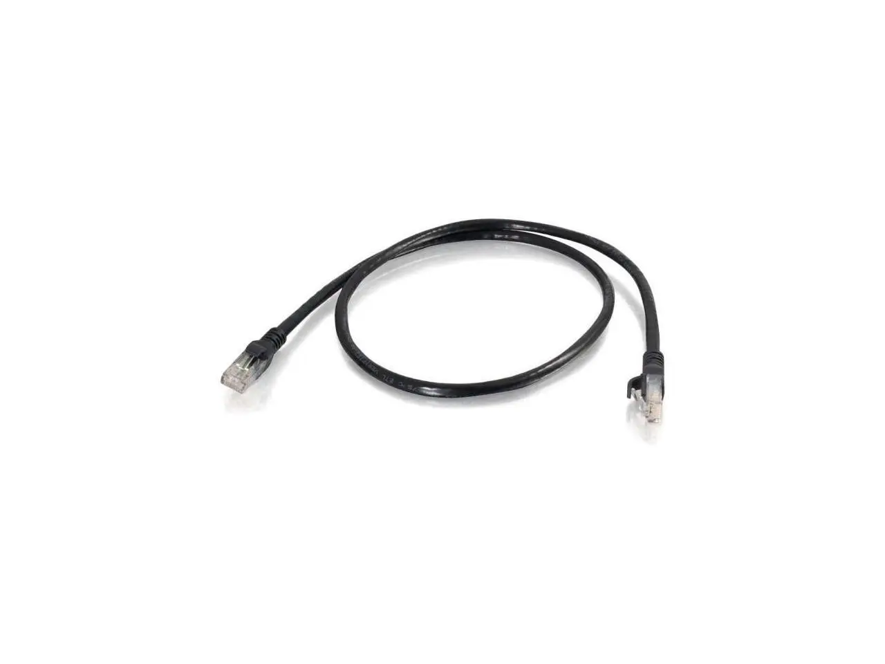 C2G 10297 Cat6 Cable - Snagless Unshielded Ethernet Network Patch Cable, TAA Compliant, Black (25 Feet, 7.62 Meters)