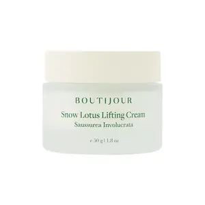 BOUTIJOUR l Snow Lotus Lifting Cream 50g l Moisturizing & firming cream infused with peptides and antioxidant-high formula