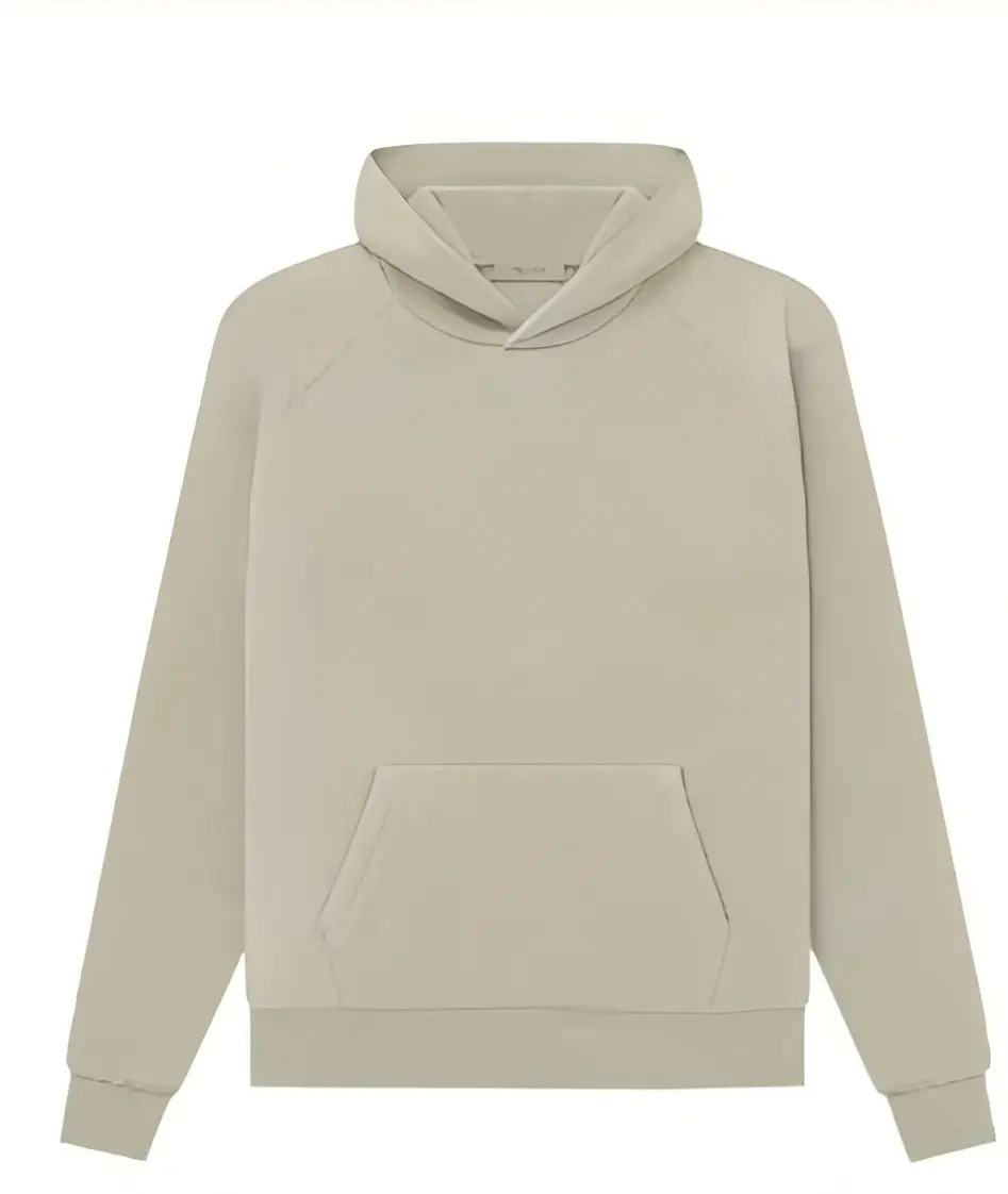 Seal colored hoodie Half size oversized fit/037 Menswear Sweatshirts Tops Pullover Kangaroo Casual