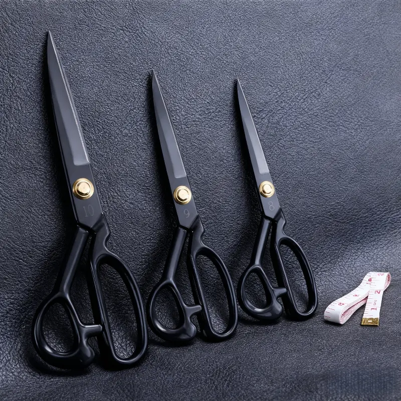 Professional Tailor Scissors, 1 Count Multipurpose Stainless Steel Scissors, Multifunctional Scissors for Cutting Fabric, Leather, Craft, Sewing Supplies, Sewing Supplies Crafts, Sewing Tools