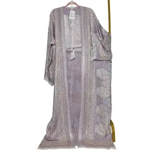 Lilac Luxe- Pashmina Abaya