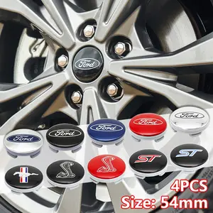 Ford Car Style Decoration Accessories, Logo Wheel HUB Center Cap, Fits Ford Models, Automotive Stylish Parts Decorations, Vehicle Exterior Decoration