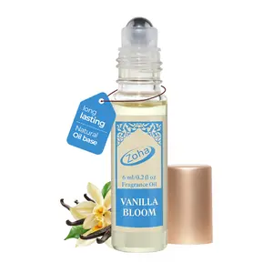 Vanilla Bloom Perfume for Women and Men, Alcohol Free Perfume and Layering Oil