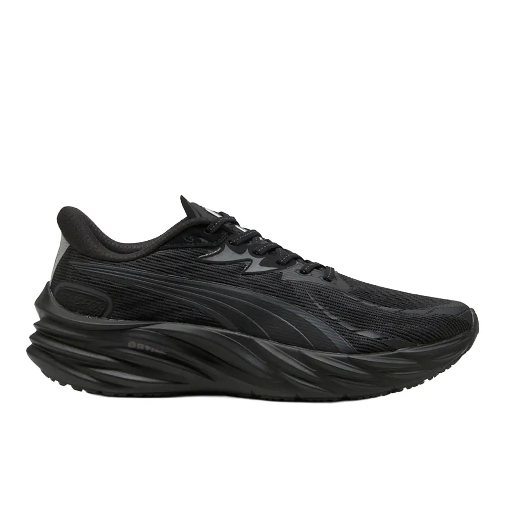 PUMA Mens Velocity Nitro 4 Running Sneakers Shoes - Black
