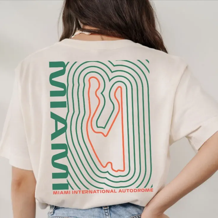 Women's Miami T-shirt, Womenswear Top