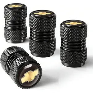 4 pieces for Chevrolet car tire valve stems, tire valvecaps, car wheel caps, suitable for medium-, small-sized tires, motorcycles