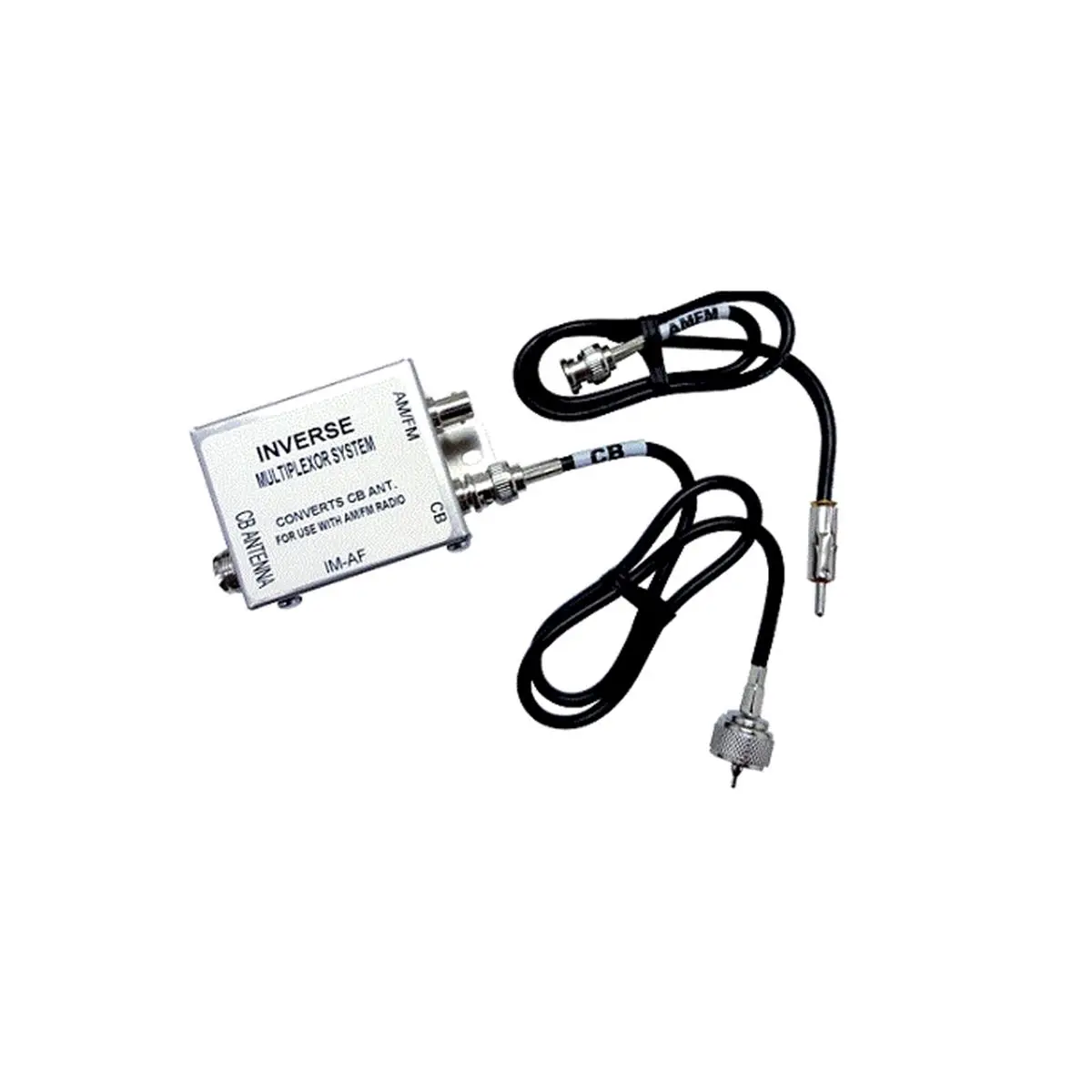 Procomm IMAF AM-FM Signal Splitter Cable Connector - Automotive Radio Electronic Accessory for Cars