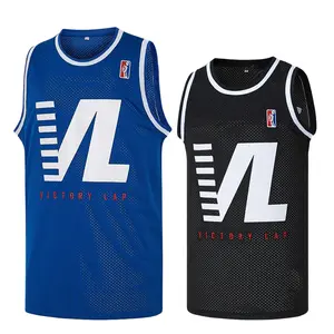 Nipsey Men's #60 Youth Basketball Jersey Embroidery Mesh Ventilation Vintage Style Outdoor Sportswear Hip Hop Rap Motion S-XXL black blue Cheap and High QualityTraining Suit Fan Gift