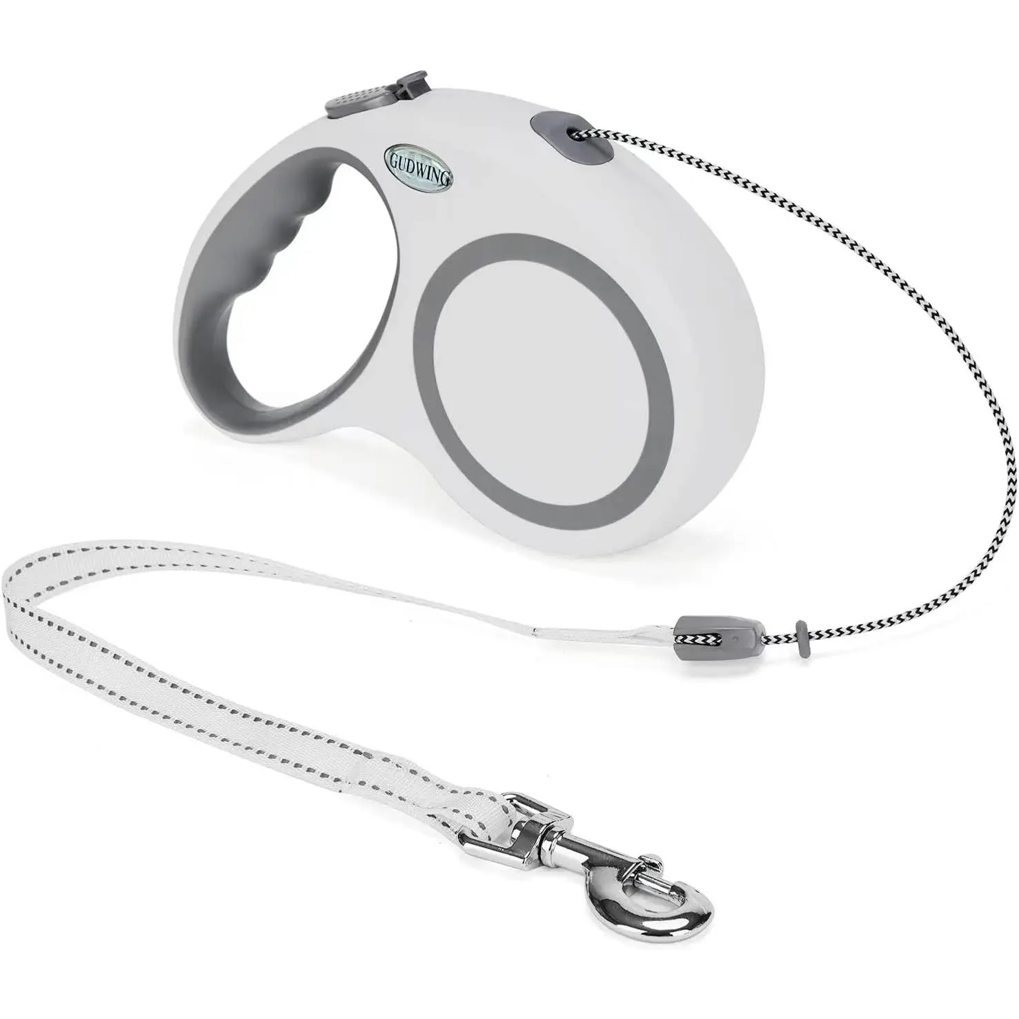 Retractable Dog Leash 30 FT, Dog Walking Leash for Medium Large Dogs up to 77 lbs, Heavy Duty No Tangle, Large