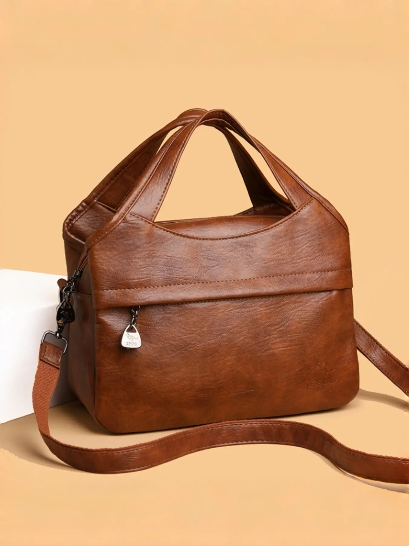 Women's Small Handbag Crossbody Shoulder Bag, Everyday Crossbody Bag, PU Material, Plain Pattern, All Seasons Use, Ideal for Daily Wear
