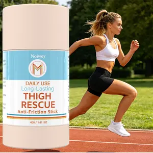 40G Anti Friction Stick with Shea Butter and Vitamin E, Anti Friction-Balm to, Comfort & Moisturize, Protects Body Thigh, Chest Chafe, Friction, Rub & Irritation for Outdoor, Sports, Cycling, Run, Chafe Protection Stick, Moisture, Perfect for Gift