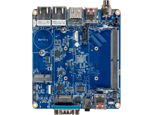 GIGAIPC QBi-N97A Embedded Compact Board with Intel Processor N97, Single Channel DDR5 memory, 1 x COM, 1 x SATA 6Gb/s, 6 x USB, TPM on board
