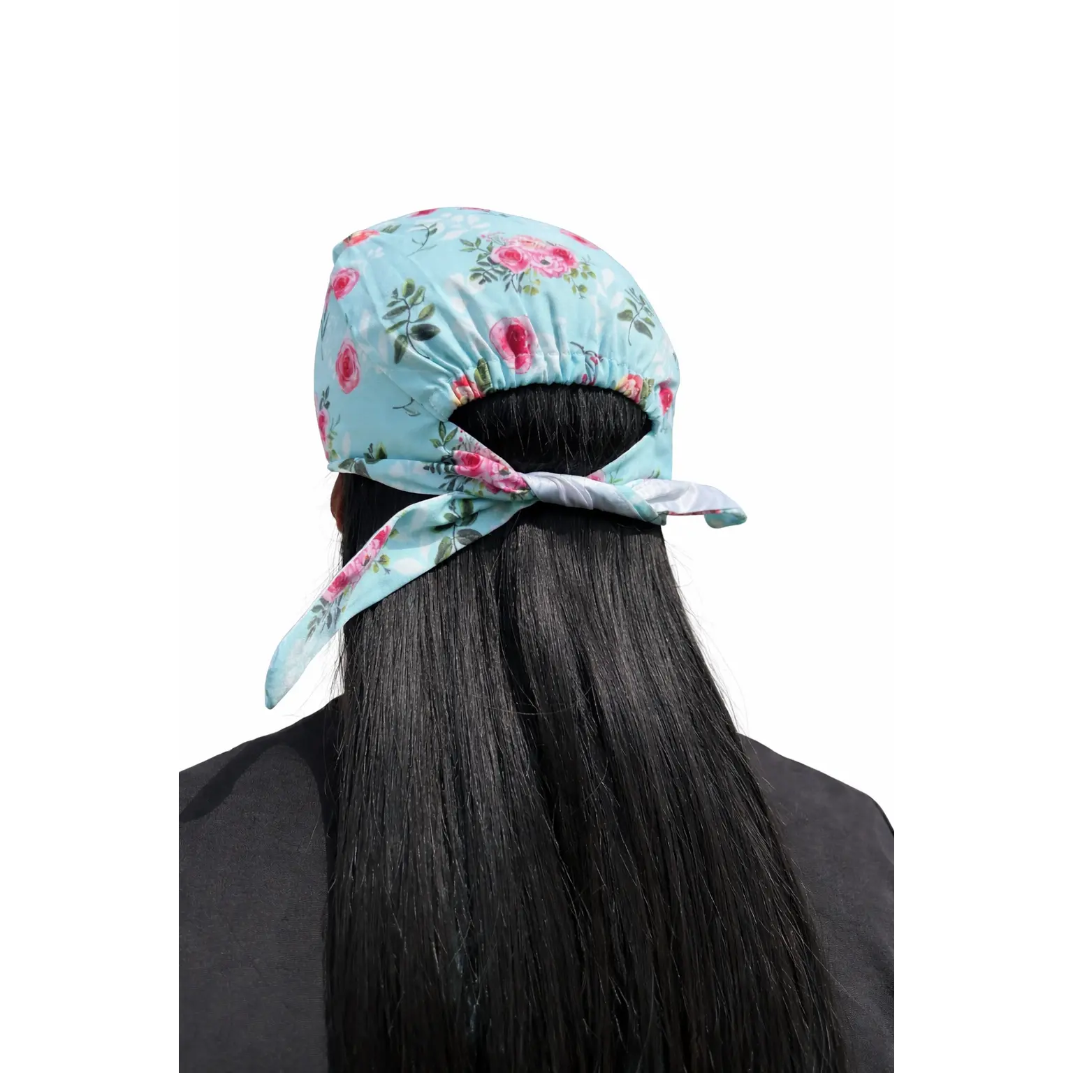 Floral Scrub Cap