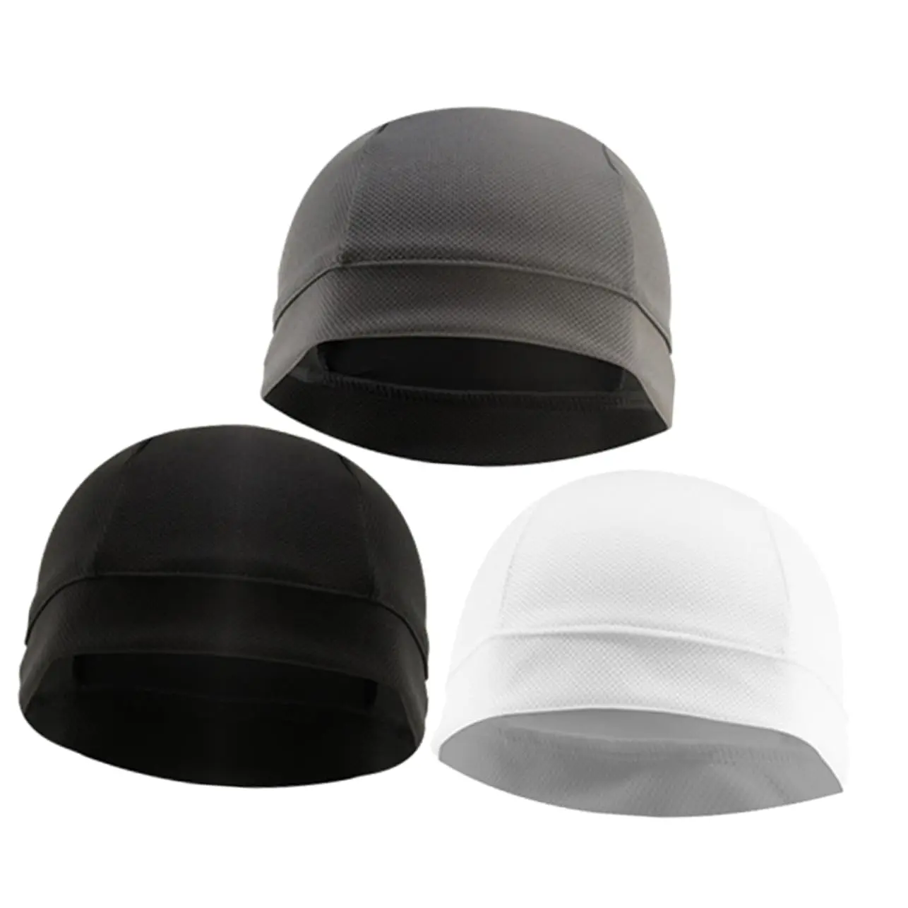 Skull Caps 3 PCS Warm Breathable for Helmet men's Beanie cycling caps Two wearing styles Do-Rag Running Beanie Under Helmet Lineri Sports Esports Styling Windproof Suitable for all seasons Spring Deal Gift for Boyfriend